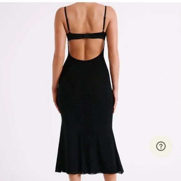 MESHKI NOVAH Diamante Maxi Dress - Picture 3 of 8